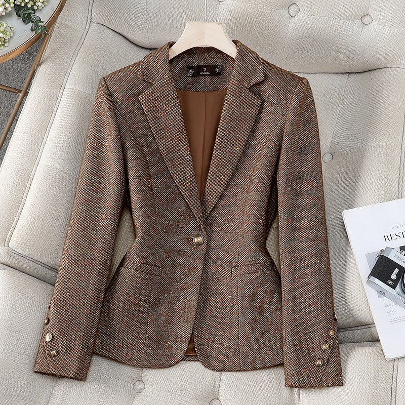 Women'S Formal Wear Jackets - Ofis Bayanlar Blazer Kadın Ceket Uzun