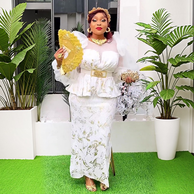 Women'S Formal Wear For Wedding - 2025 Yeni Kadın Afrika Parti Elbise