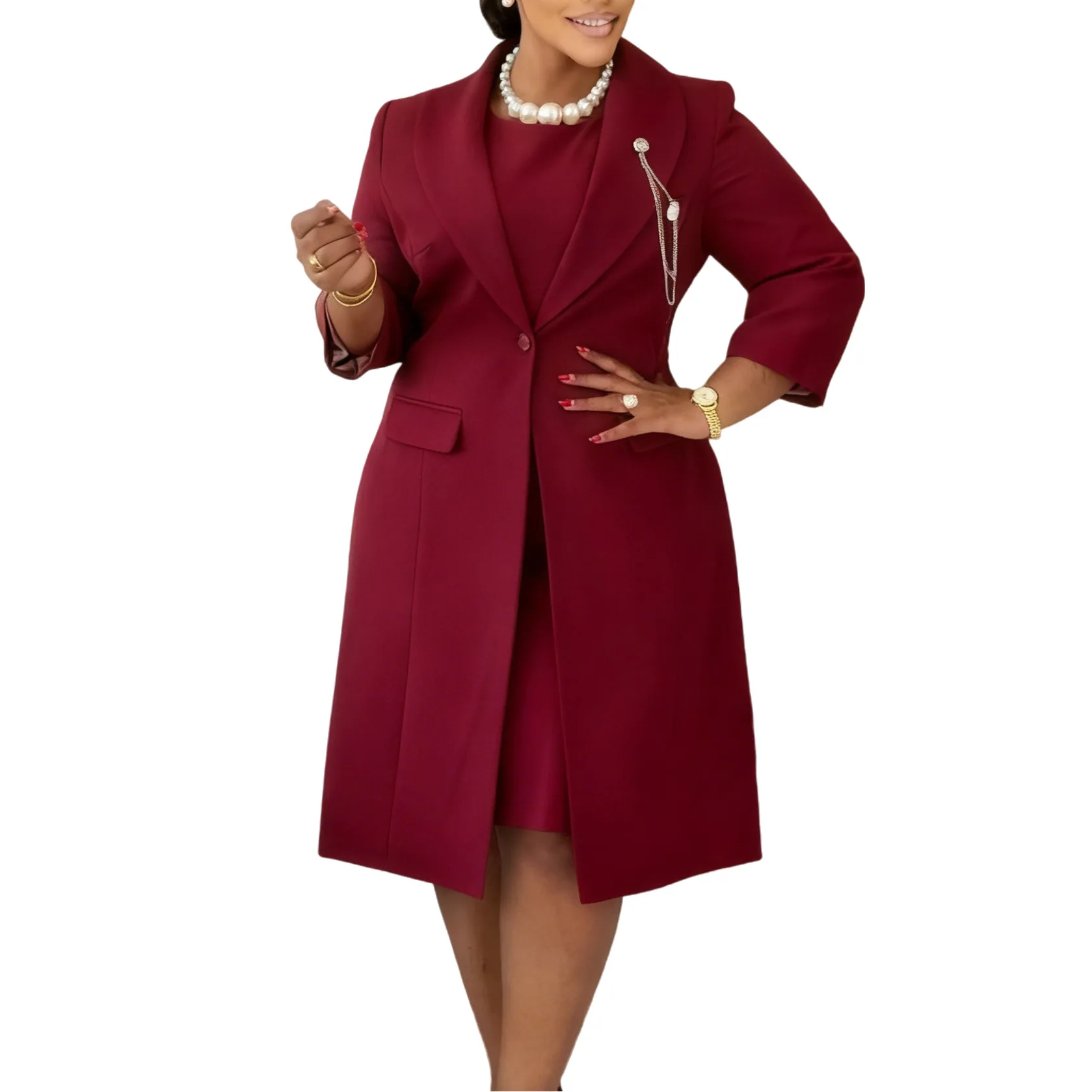 Ofis Kadınları İçin Şık İki Pa - Women Formal Wear Dubai incelemesi ve fiyatı