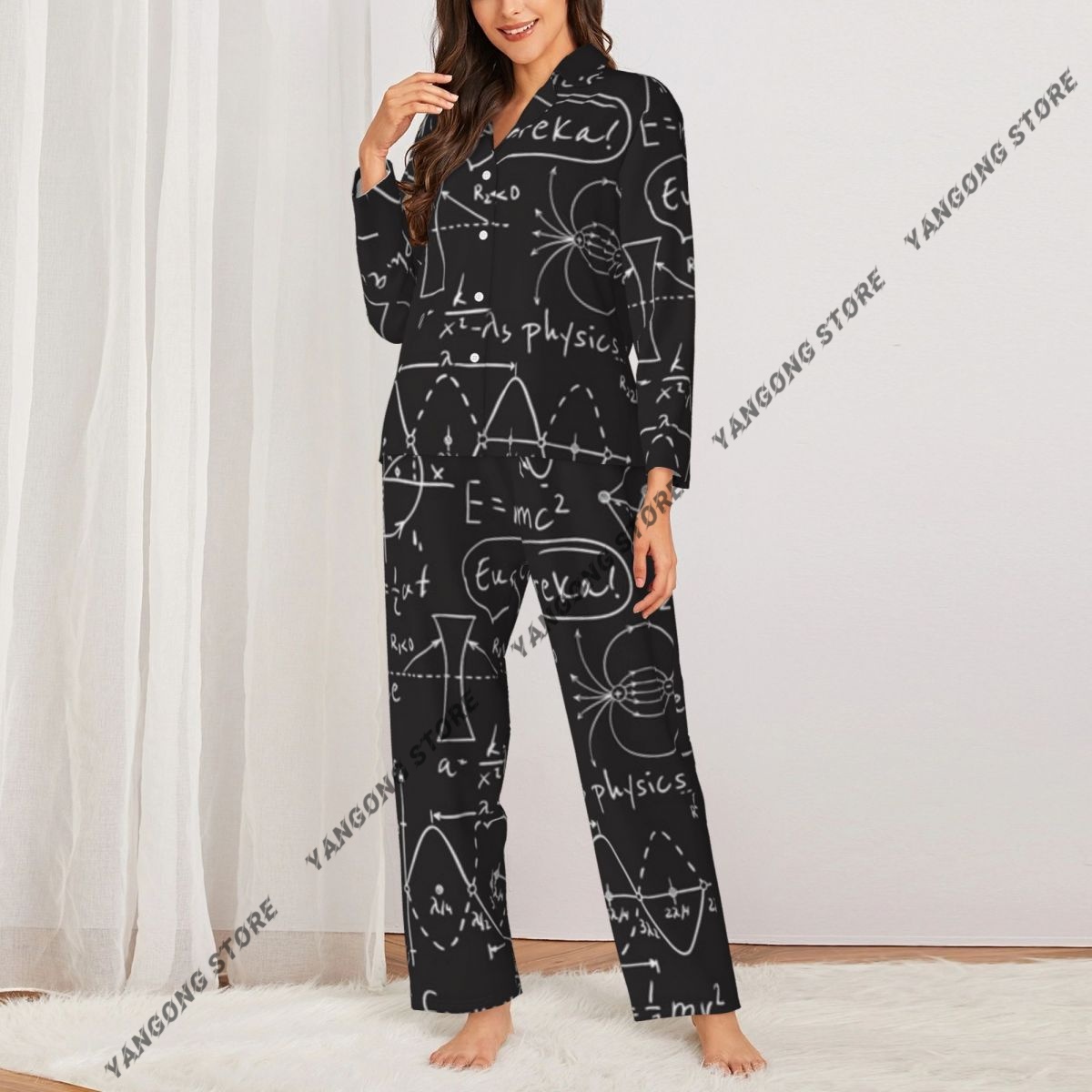 Kadın pijama pijama bilim bili - Monochrome Suit Set incelemesi ve fiyatı