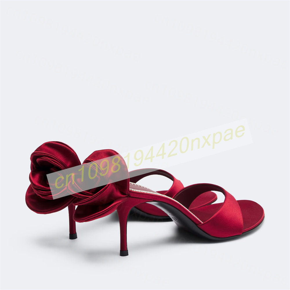 Kadın Kırmızı Saten Parmak Ara - Women'S Formal Wear For Wedding incelemesi ve fiyatı