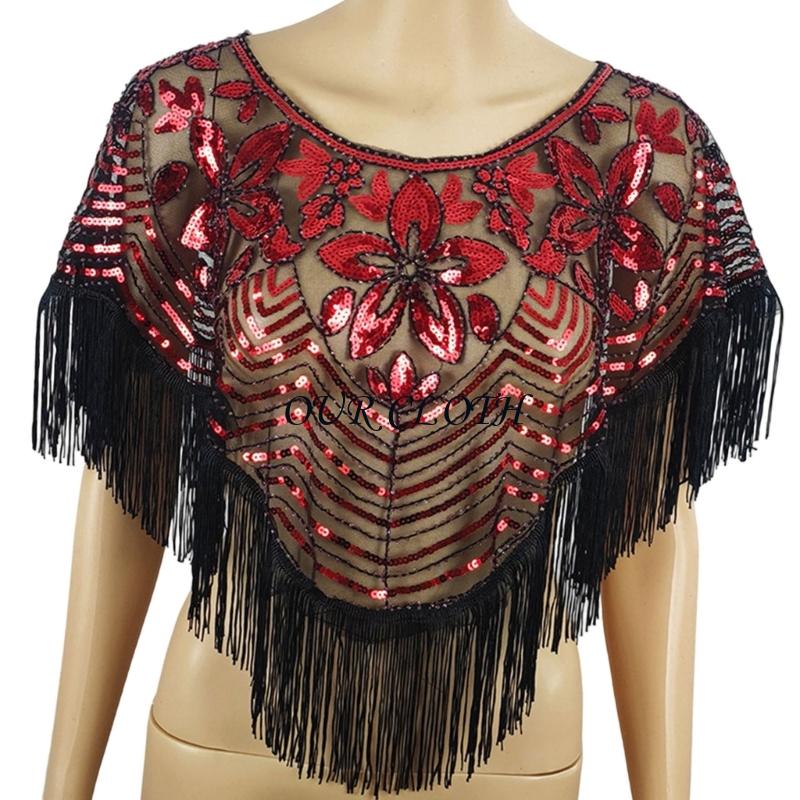 Payetli Şal Nakış Boncuk Peler - Women Formal Event Wear incelemesi ve fiyatı