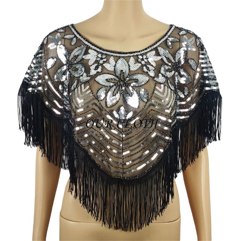 Payetli Şal Nakış Boncuk Peler - Women Formal Event Wear incelemesi ve fiyatı