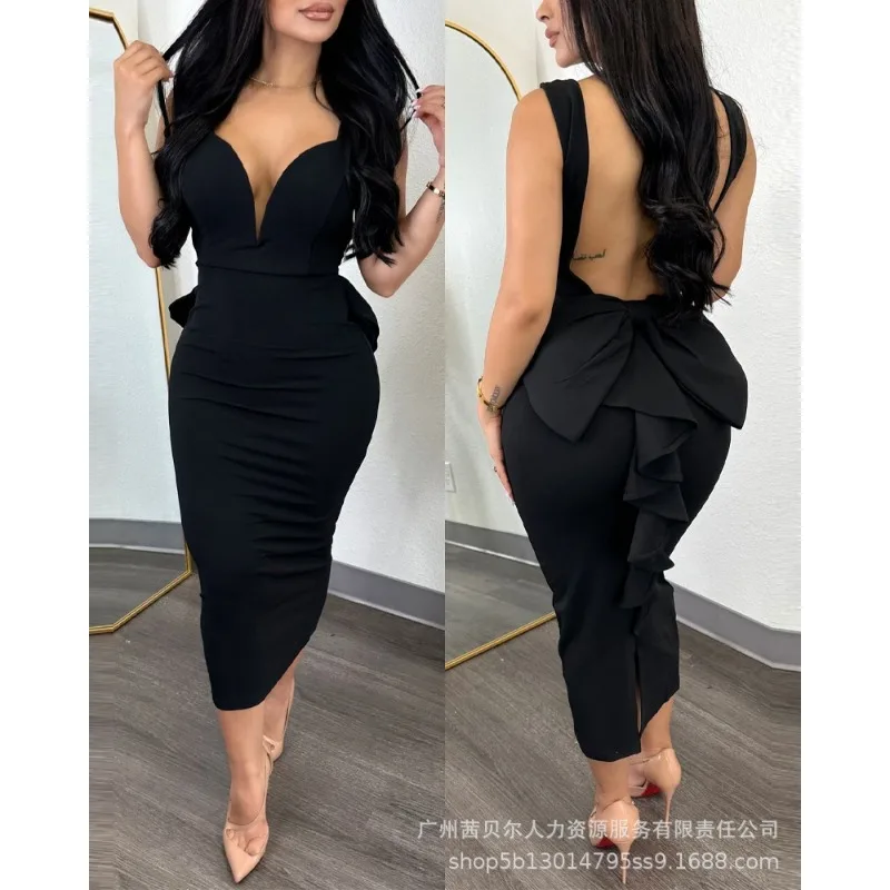 Yeni kadın Backless Ruffles Pa - Women Formal Wear Zara incelemesi ve fiyatı