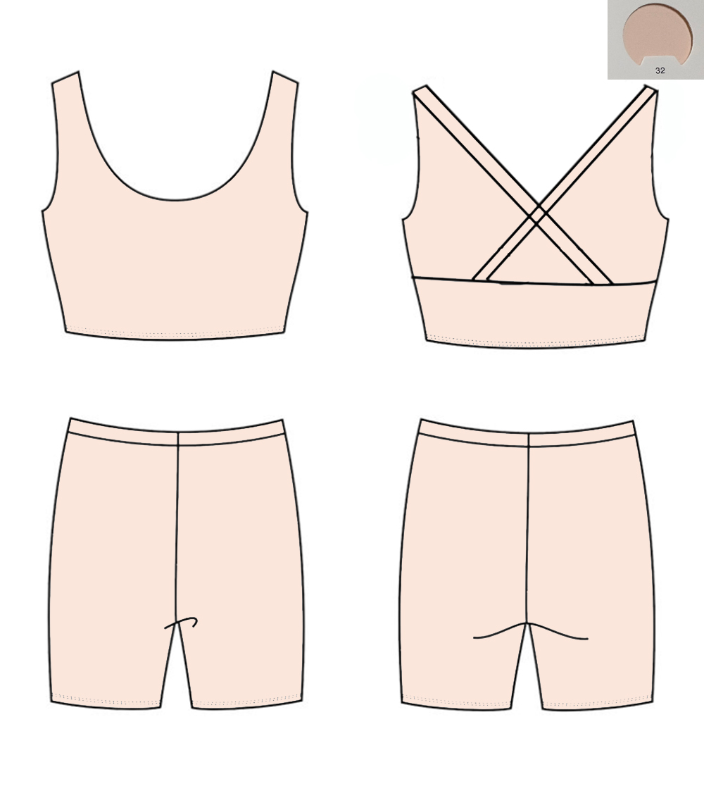 Tek Renkli Yoga Malzemesi Sırt - Monochrome Suit Set incelemesi ve fiyatı