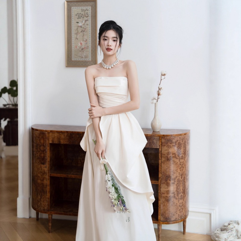 Fransız Straplez Gelin Nişan E - Women'S Formal Wear For Wedding incelemesi ve fiyatı