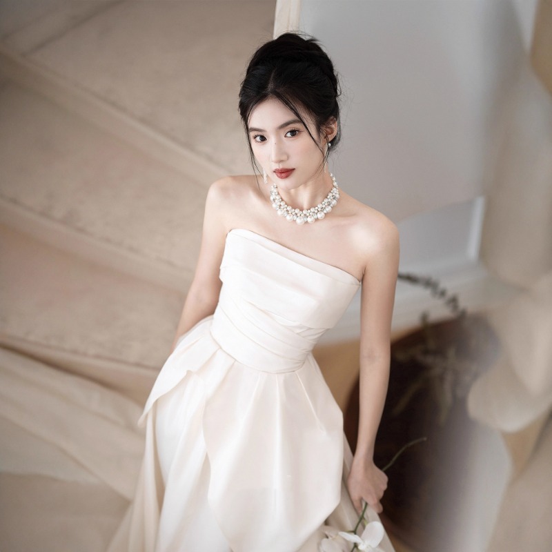 Fransız Straplez Gelin Nişan E - Women'S Formal Wear For Wedding incelemesi ve fiyatı