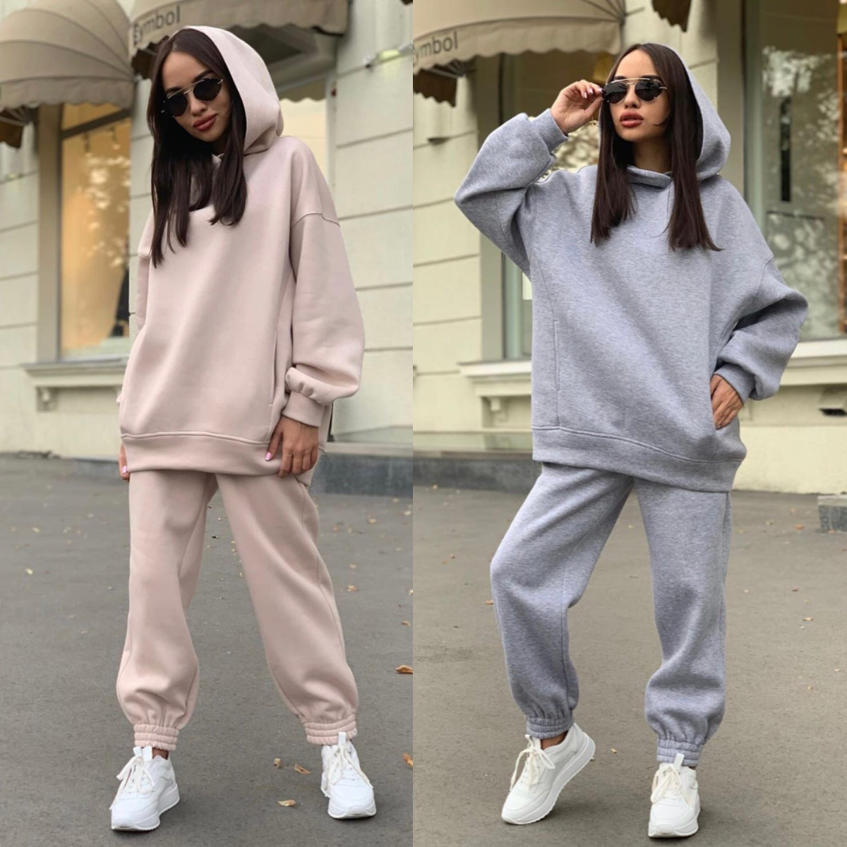 Tek Renkli Kapüşonlu Kapüşonlu - Monochrome Suit Set incelemesi ve fiyatı