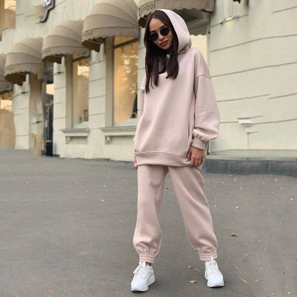 Tek Renkli Kapüşonlu Kapüşonlu - Monochrome Suit Set incelemesi ve fiyatı