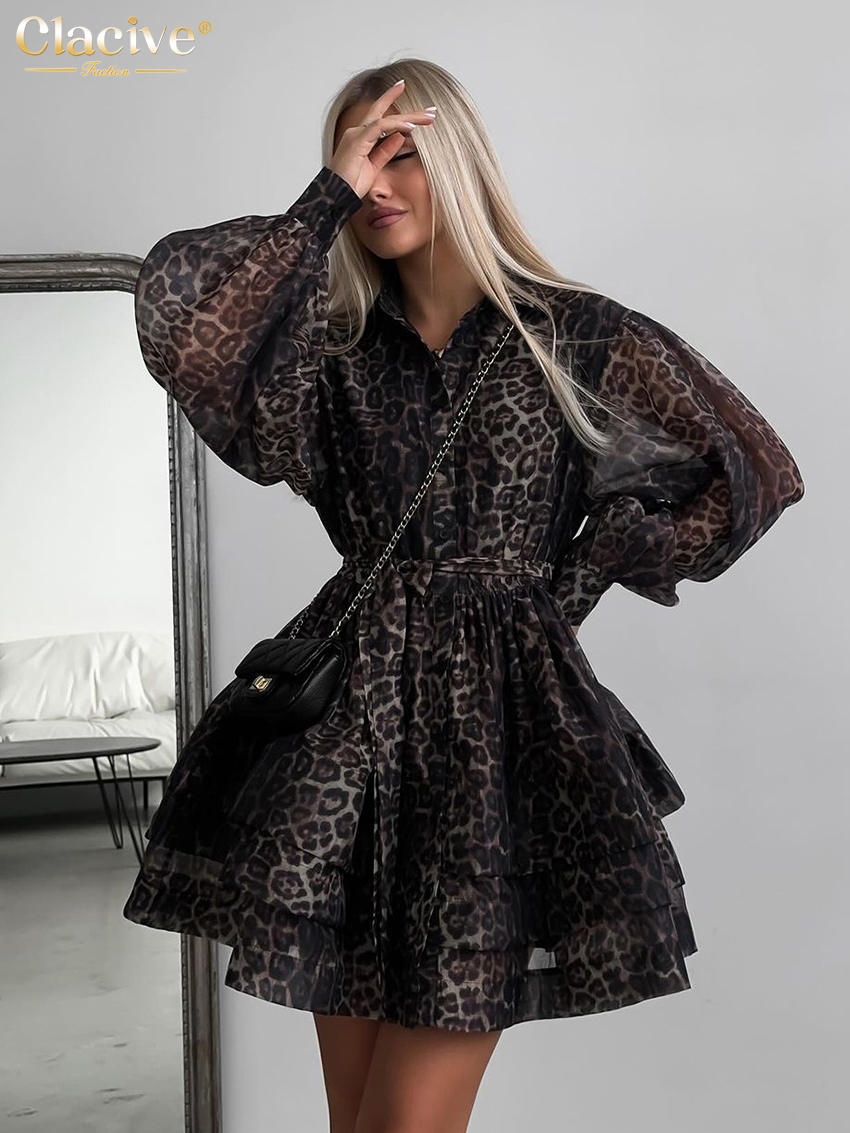 Clacive Moda Leopar Baskı Kadı - Women Formal Wear Zara incelemesi ve fiyatı