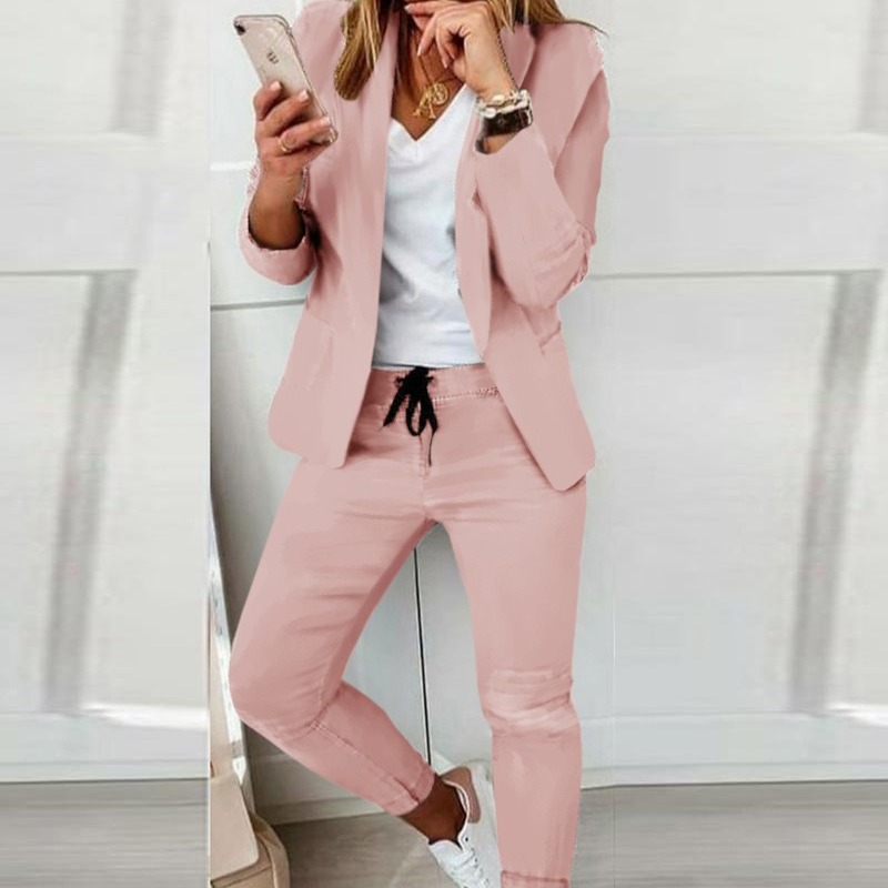Kadın Tek Renkli Rahat takım e - Monochrome Suit Set incelemesi ve fiyatı