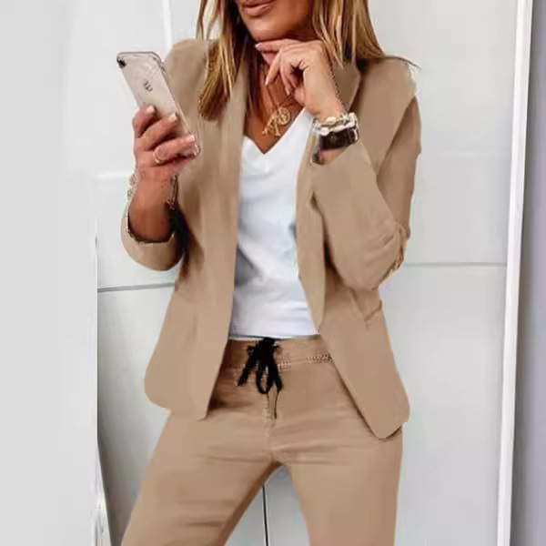 Kadın Tek Renkli Rahat takım e - Monochrome Suit Set incelemesi ve fiyatı