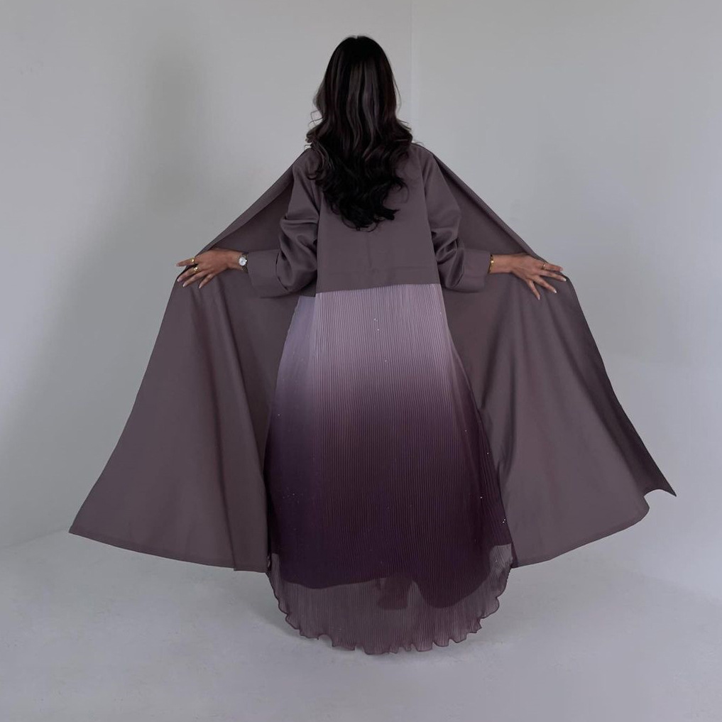 Müslüman Kadınlar Pileli Abaya - Women Formal Wear Dubai incelemesi ve fiyatı